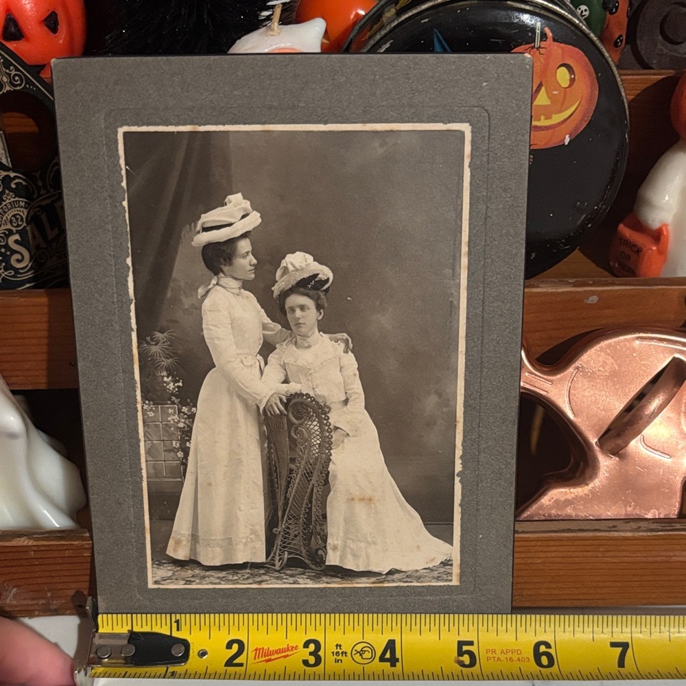 Vintage Black and White Portrait Photograph